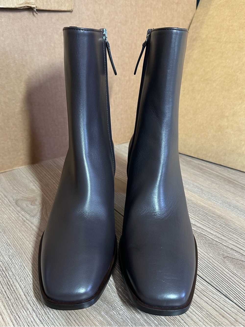 Jenni Kayne Bobby boot chocolate brown leather NWOT - Picture 3 of 12
